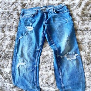 Zara crop jean